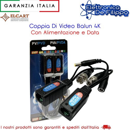 Coppia video balun - coppia,